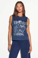 Rewilding Vibe Tank - Indigo