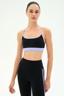 Emerson Airweight Bra - Black / Purple Haze