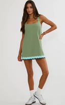 Mischa Dress - Sage Mist Matte