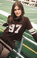 Nineties Stand In Sweater - Dark Chocolate