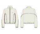 Linear Jacket - Whisper White