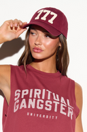 777 Dad Hat - Mahogany