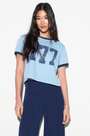 Good Karma 777 Melrose Tee - Blue Mist