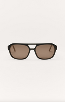 After Hour Polarized Sunglasses - Black Tort - Brown