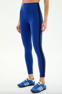 Clare High Waist Rigor 7/8 Legging - Cobalt / Black