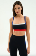 Monah Rigor Bra - Black / Cobalt