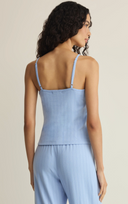 Lynn Pointelle Cami - Ice Blue