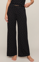 Luxe Dot Pant - Black