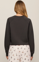 Booze Sweatshirt - Ash Black