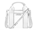 Case-Mate Clear Stadium Bag - Silver Chrome