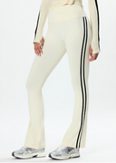 Raquel High Waist Supplex Flare 30 - Creme / Black