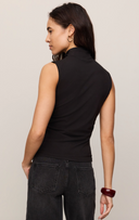 Silva High Neck Tank - Black