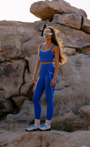 Von 7/8 Legging - Midnight Bluebell Colorblock