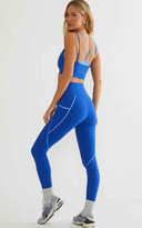 Von 7/8 Legging - Midnight Bluebell Colorblock