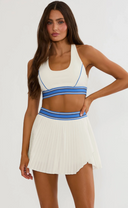 Lucille Top - Opal Sky Colorblock