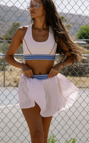 Lucille Top - Opal Sky Colorblock