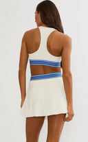 Lucille Top - Opal Sky Colorblock