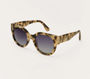 Lunch Date Polarized Sunglasses - Dark Tort Gradient