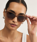 High Tide Polarized Sunglasses - Taupe Gradient