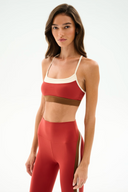 Scottie Airweight Bra - Terracotta / Creme