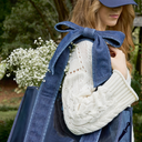 Case-Mate Denim Bow Jelly Tote Bag