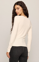 Second Skin Crew Long Sleeve - Sandstone