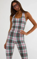 Yara Top - Frosted Pine Plaid
