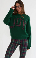 Devyn Oversized Sweatshirt - Pine Hollow