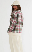 Joey Sweater - Frosted Pine Plaid