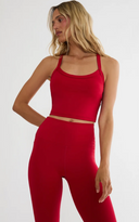 Jovie Top - Crimson Glitz