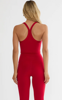 Jovie Top - Crimson Glitz