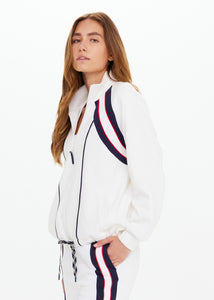 Pacific Morgan Zip Up Jacket- White