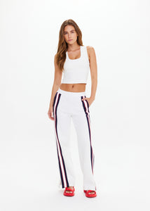 Pacific Wide Leg Cody Pant- White
