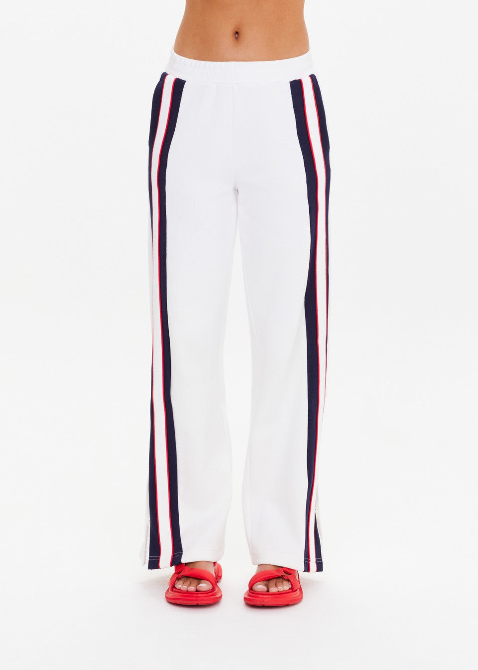 Pacific Wide Leg Cody Pant- White