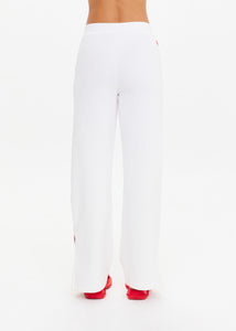Pacific Wide Leg Cody Pant- White