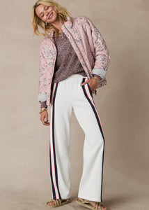 Pacific Wide Leg Cody Pant- White