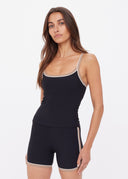 Rhythm Caleb Tank Top- Black