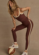 Rhythm 25IN Midi Pant- Raisin