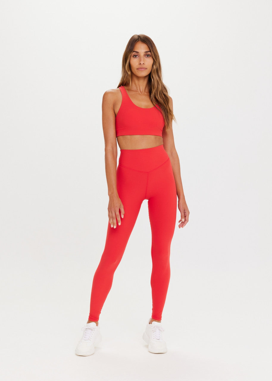 Peached High Rise Pant Chili