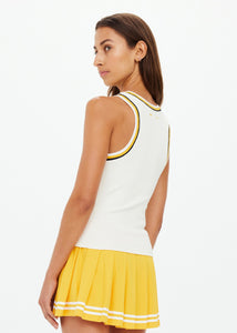 Kristy Rib Tank Top- Creme