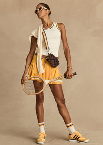 Kristy Rib Tank Top- Creme