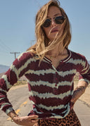 Rio Eli Long Sleeve Knit- Tie Dye