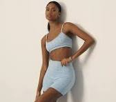 Eyelet Bra- Baby Blue