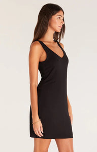 Highland Soft Luxe Mini Dress Black