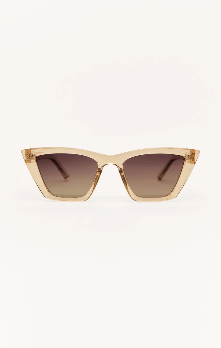 Villa Polarized Sunglass- Sand Gradient