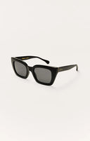 Hideaway Polarized Sunglasses- Polished Black Grey