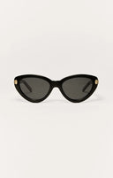 Coastline Sunglasses- Polished Black/Grey
