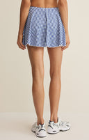 Check Yourself Skirt-True Navy