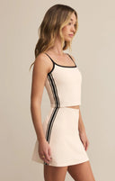 Top Spin Rib Top- Crystal