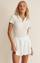 Player Polo Top- Cloud
